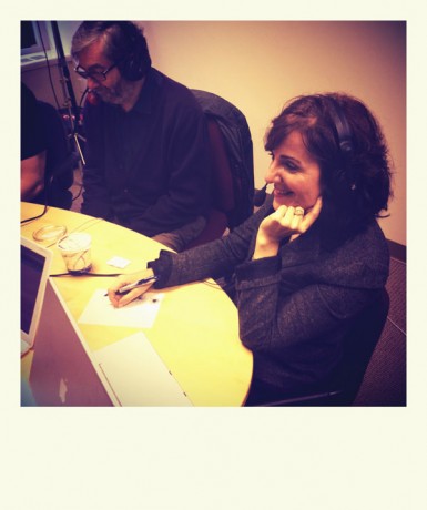 Elvira Lindo y Antonio Muñoz Molina en Radio Nacional de España